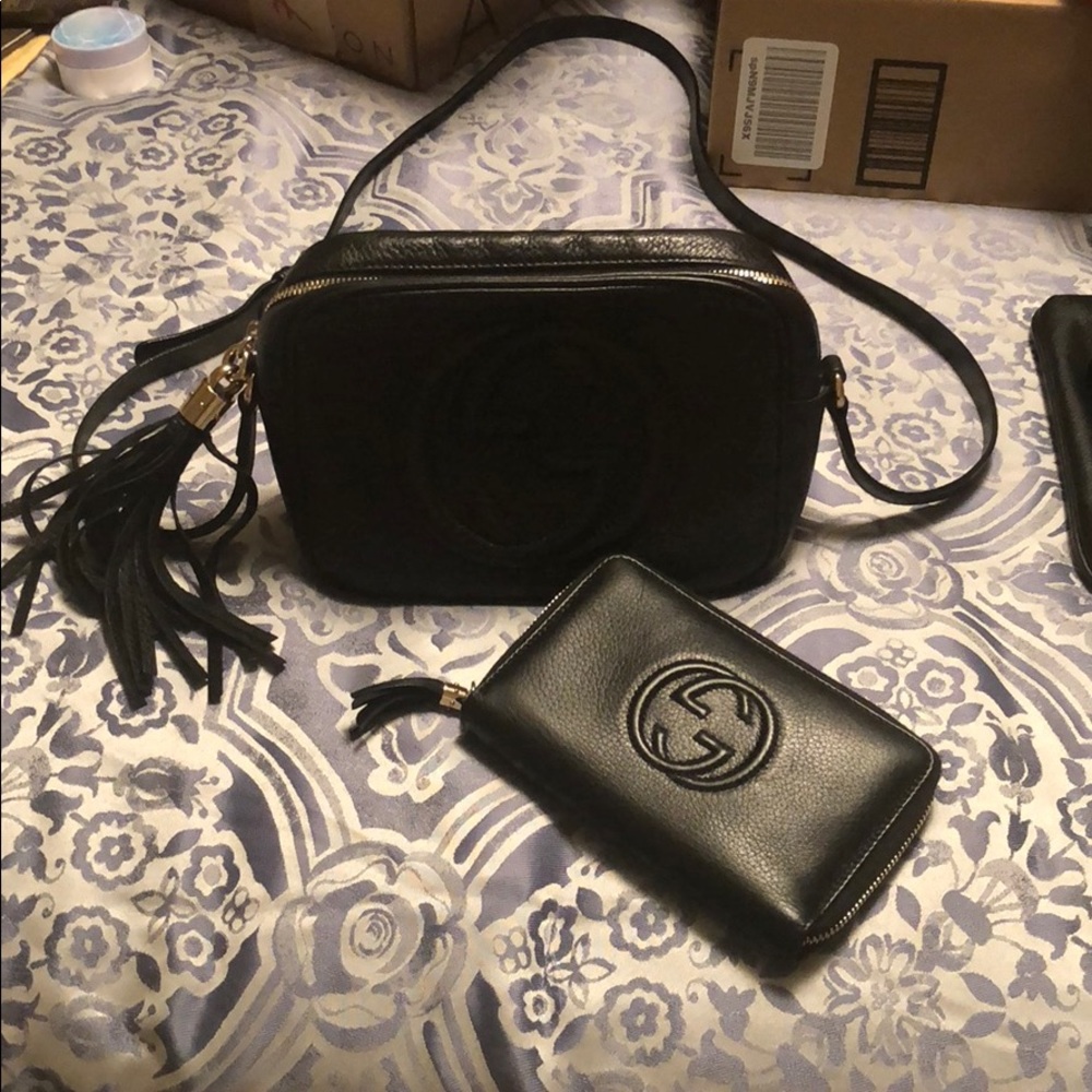 Gucci Disco Soho Bag AND Wallet